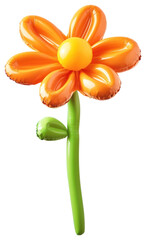 Wall Mural - PNG A balloon animal flower confectionery asteraceae decoration.