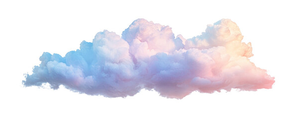 Wall Mural - PNG Cloud sky pastel pastel cloud.