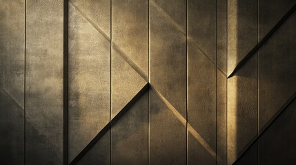Poster - Textured concrete wall with geometric panel seams creating an abstract backdrop for modern interior or architectural design concepts