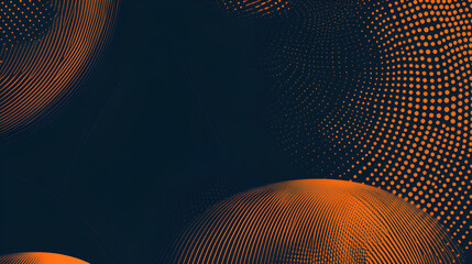 Aufkleber - abstract orange and blue texture: an abstract image featuring swirling patterns of orange and blue, 