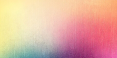 Poster - pastel dream: a soft, dreamy gradient background transitions seamlessly from warm yellows and pinks 