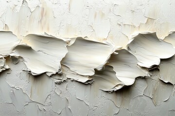 Aufkleber - white textured background with subtle stains vintage grunge wallpaper antique weathered rough surface aged distressed cracked