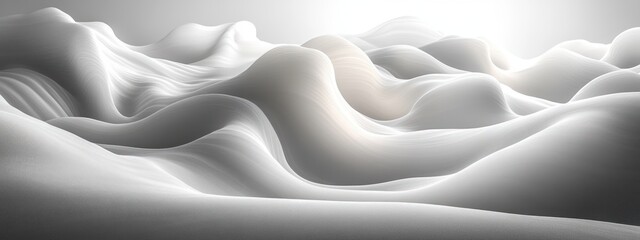 Aufkleber - Minimalistic Abstract Background with Curved Lines and Soft Lighting Design