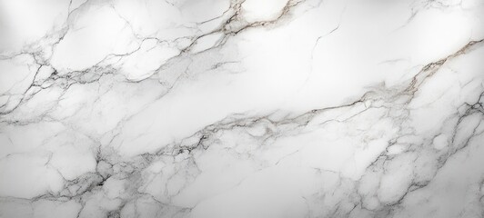 Poster - Minimalistic White Marble Texture on Abstract Gray Wall Background for Creative Display and Design