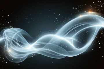 Wall Mural - dynamic black background