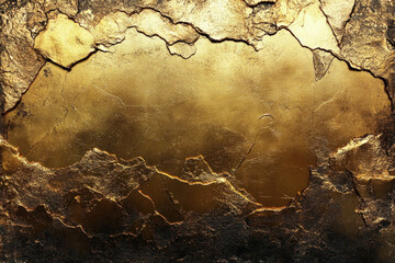 Wall Mural - Gold Leaf Background