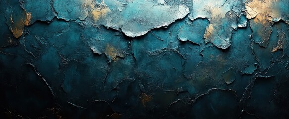 Aufkleber - Elegant Dark Textured Background with Crumpled Vintage Paper and Soft Lighting