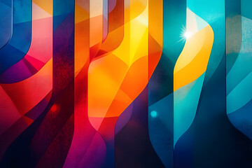 Poster - abstract background with colorful gradients. abstract background for national religious freedom day