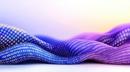 Data flow, digital wave, abstract background, technology concept, website design