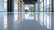 © john - Seamless epoxy resin floor with a glossy finish, strong and smooth surface, durable and protective, perfect for decorative industrial applications