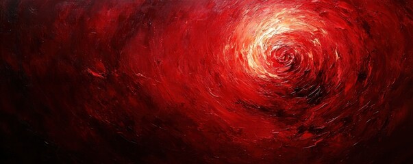 Aufkleber - Vibrant Abstract Red Texture with Rich Marbled Background for Elegant Designs and Banner Use
