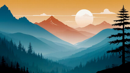 Wall Mural - landscape 