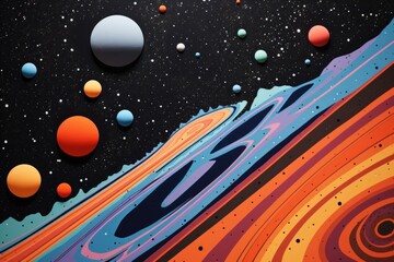 Wall Mural - Space backgrounds astronomy universe