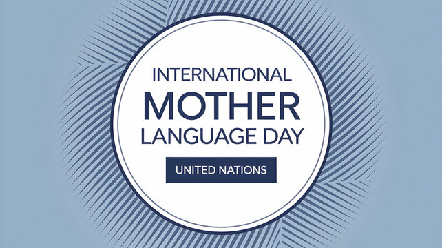 International mother language day banner design