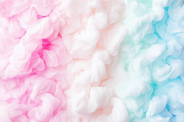 Poster - Whimsical pastel gradient pattern blending soft hues of pink and blue creating a dreamy aesthetic