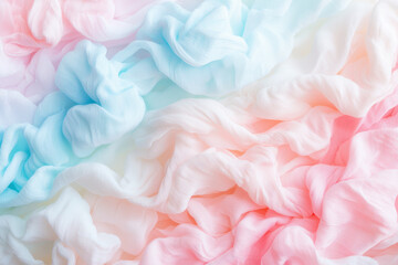 Poster - Whimsical pastel gradient pattern blending softly with vibrant colors creating a dreamy visual effect