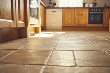 Wall Mural - Kitchen Tile Floor