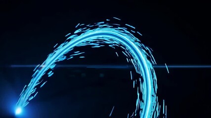 Leinwandbilder - Bright sparks fly in captivating light display during nighttime performance