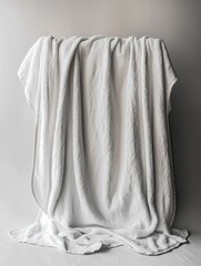 Canvas Print - White Towel on Table