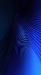 Wall Mural - Abstract Blue Curved Lines Background