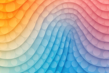 Poster - An intricate digital pixel pattern featuring radiant circular gradients in a variety of neon colors, creating a vibrant and lively atmosphere,