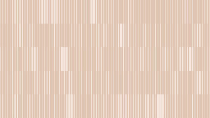 Leinwandbilder - Beige Line Halftone Gradient Effect Pattern. Straight Lines Background. Monochrome Abstract Texture with Parallel Stripes Thick to Thin. Vector Illustration.