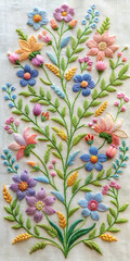 Wall Mural - flowers on a branch