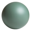 © Mariam - a green matte toy ball with white reflections , isolated on white