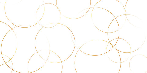 Fototapete - abstract background golden circle stock line background. abstract artistic of geometric background g