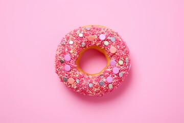 Sticker - Donut sprinkles dessert shape