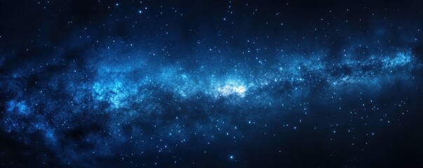 Wall Mural - a night sky filled with stars and the milky way, breathtaking and serene.