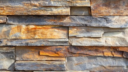 Poster - textured layers of stratified shale rock and mudstone showing natural geological formations and eart