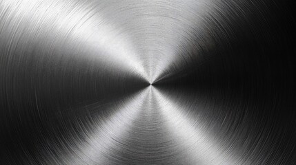 Poster - brushed stainless steel texture background for industrial and design applications.