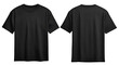 © Jack - Black men's classic t-shirt front and back
