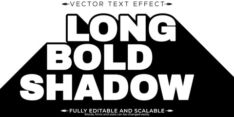 Wall Mural - Retro sticker text effect, editable 70s and 80s text style