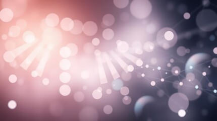 Wall Mural - abstract bokeh, soft focus lights, pink and gray tones, ethereal atmosphere, dreamy background, circ