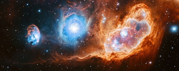 Wall Mural - star nursery birthing new celestial bodies.