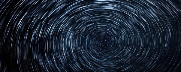 Wall Mural - star trails, night sky, long exposure, celestial motion, astronomy, swirling stars, dark background, cosmic art, vibrant light streaks, nocturnal beauty, starry atmosphere