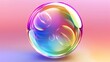 © Emery - Colorful Soap Bubble Sphere Cartoon Vector Illustration