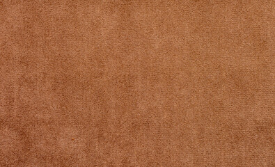 Poster - A brown carpet with a pattern of small squares