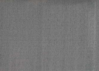 Poster - A gray fabric with a pattern of small squares