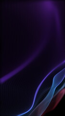 Aufkleber - Abstract Seamless loop Background Waves of Light and Color beautifully captures vibrant hues and flowing forms