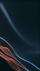 Aufkleber - Abstract Seamless loop Background Waves of Light and Color beautifully captures vibrant hues and flowing forms