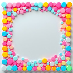 Poster - Dot frame