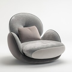 Canvas Print - Modern Swivel Chair: Elegant & Comfortable Furniture Design