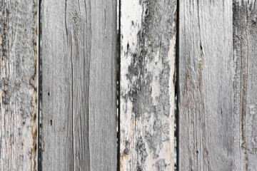 Wall Mural - wall made of weathered and textured wooden plank