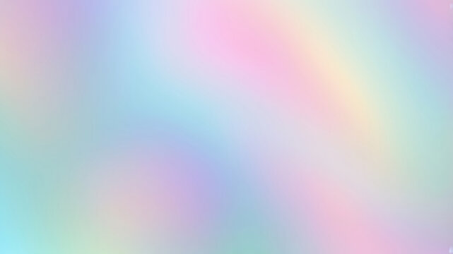Horizontal abstract pastel holographic texture design for pattern and background,futuristic, liquid, color image, art, hologram, bright, decoration, retro style, ai