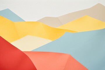 Canvas Print - Mountain shape art backgrounds abstract