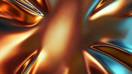 Poster - Abstract Metallic Background with Dynamic Textures and Vibrant Colors for Creative Projects and Design Needs