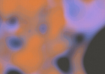 Wall Mural - dark grainy gradient abstract halftone background, color blending effect, aesthetic texture
